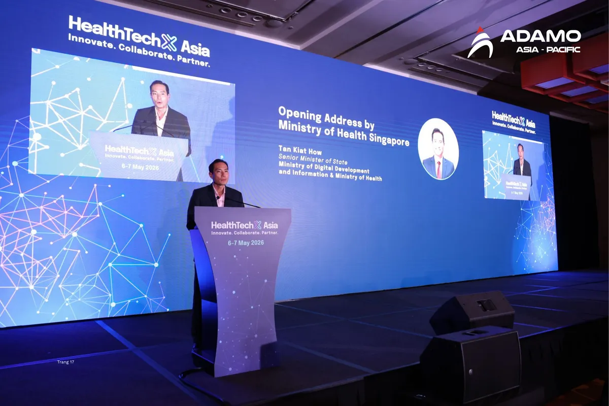 Adamo at Health Tech X Asia 