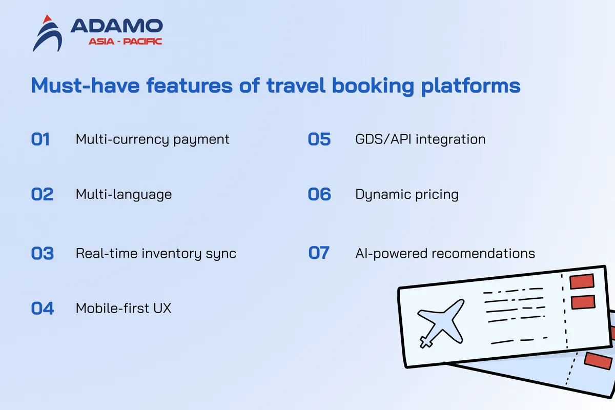 07 must-have features of every travel booking platform in Singapore